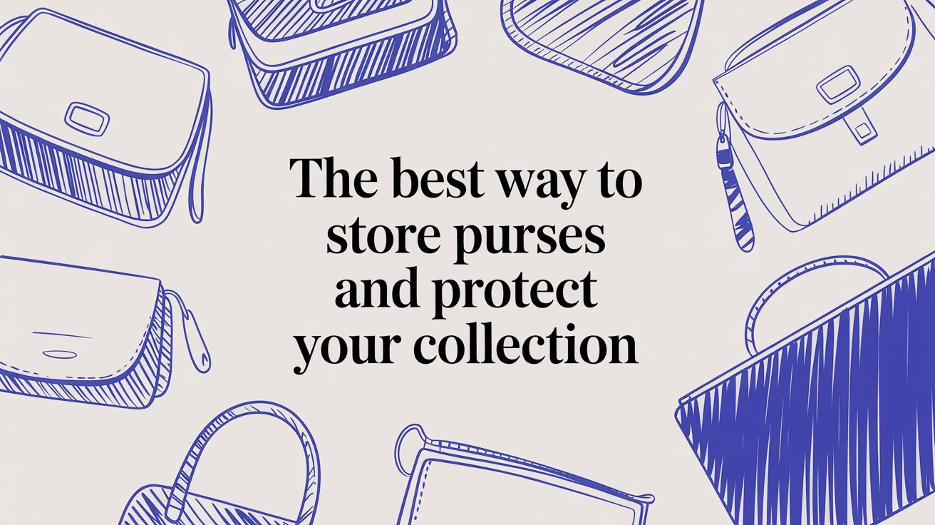 The Best Way to Store Purses and Protect Your Collection