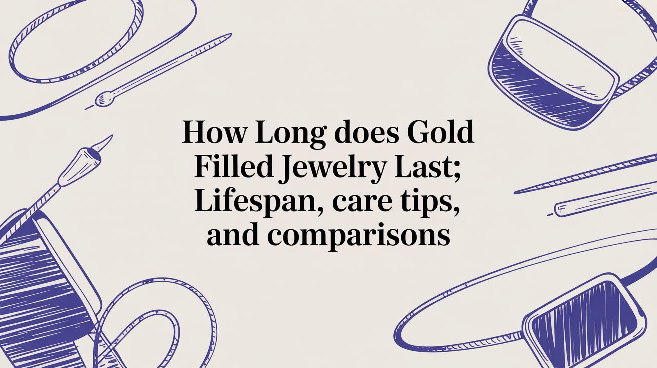 How long does gold filled jewelry last: Lifespan, care tips, and comparisons
