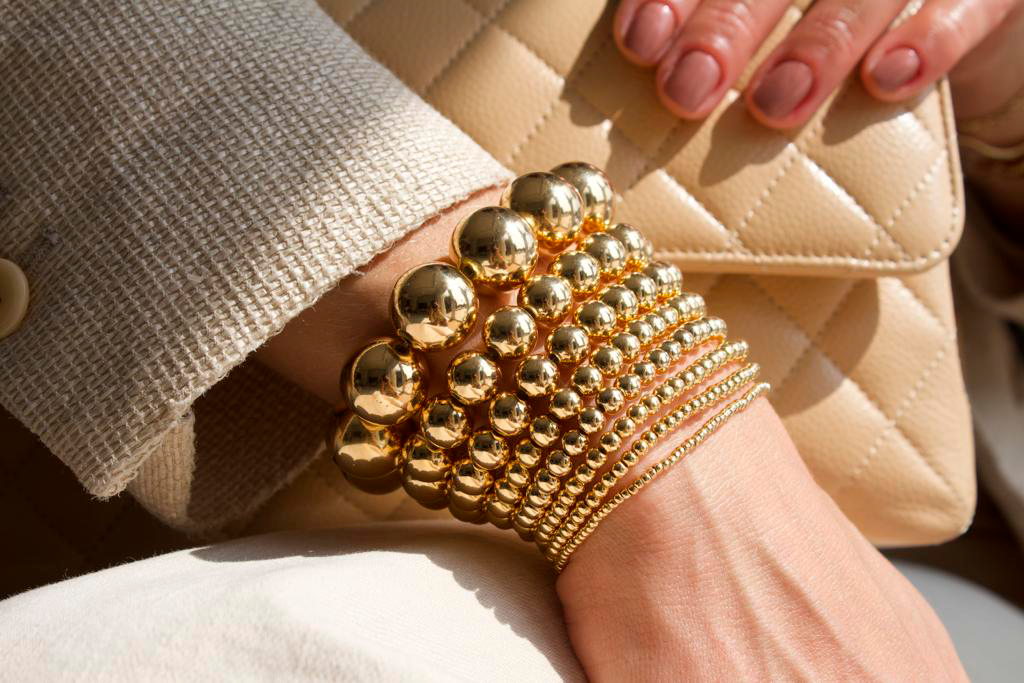 Stretchy Bead Bracelet (I55-59/I61-I63/I396/I485)-1
