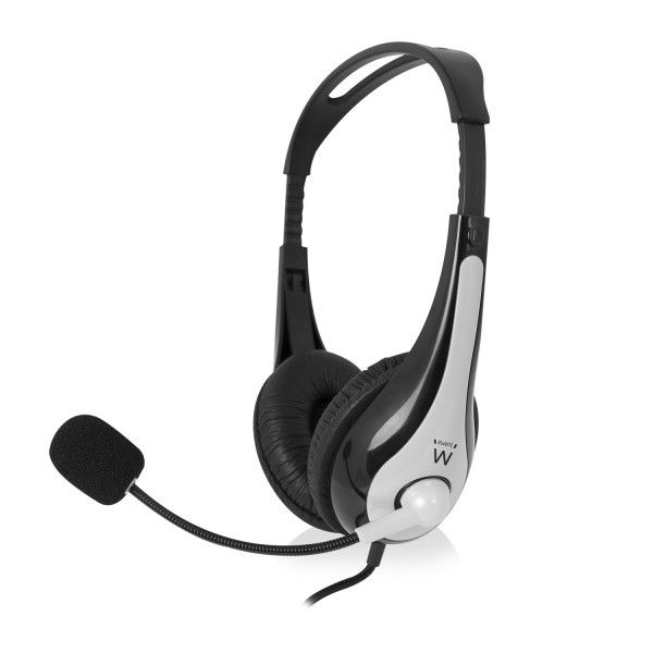 Ewent EW3562 Stereo Headset Mikrofonnal Fekete