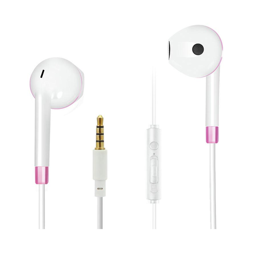 2GO Comfort In-Ear Stereo Headset Fehér/Rózsaszín