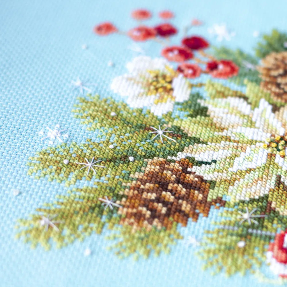 Merry Christmas! 100-241 Counted Cross-Stitch Kit-2
