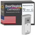 DoorStepInk Brand for HP 72 130-ml (C9374A) Gray Remanufactured in the USA Ink Cartridge