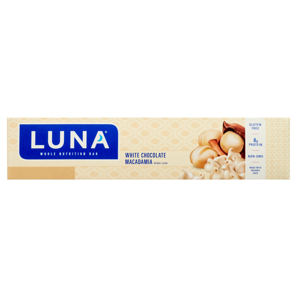 Clif Bar White Choc Macadamia Luna Bar (15x1.69 Oz)