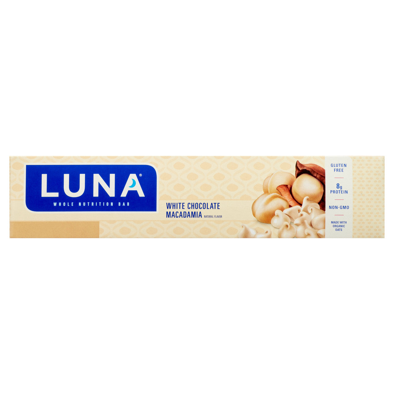 Clif Bar White Choc Macadamia Luna Bar (15x1.69 Oz)