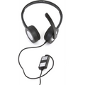 Căști Freestyle FH5400 cu microfon, USB, stereo (41865)