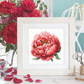 Red Peony 150-009 Counted Cross-Stitch Kit-0