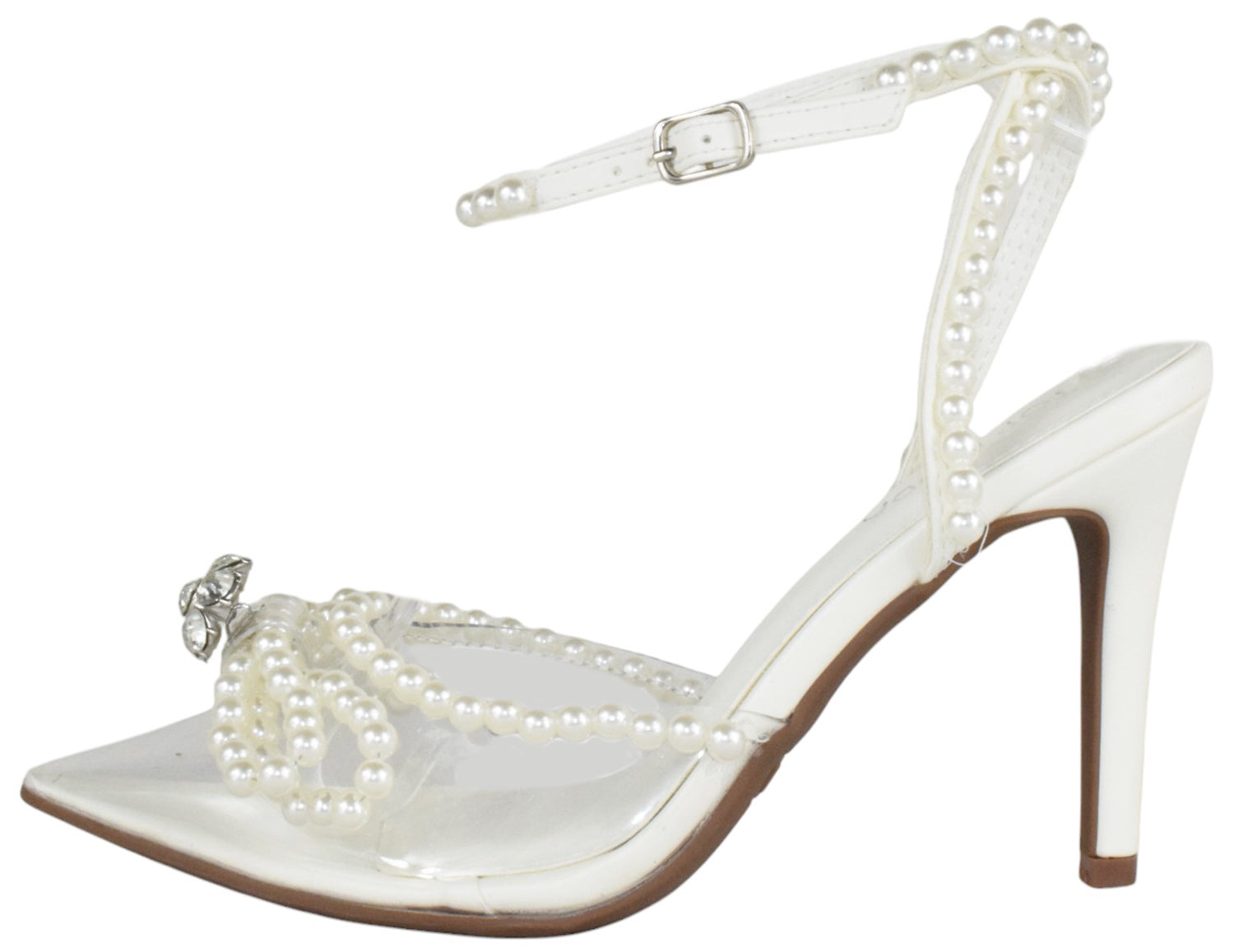 PARSON-25 White PU Top MODA