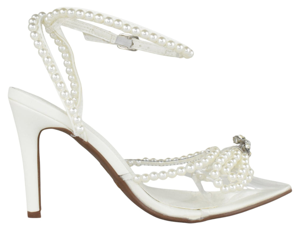 PARSON-25 White PU Top MODA