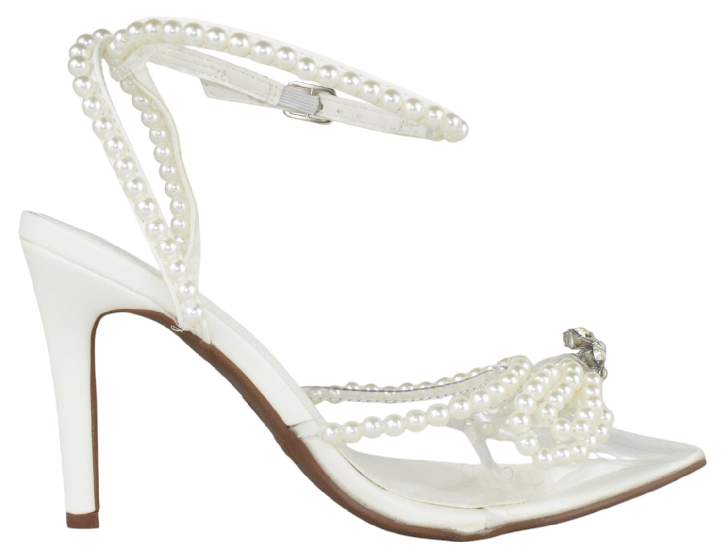 PARSON-25 White PU Top MODA