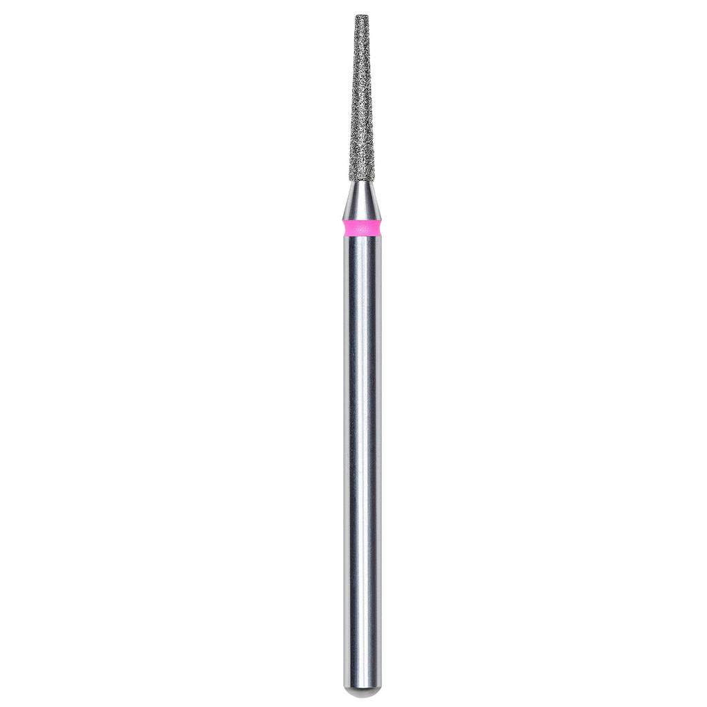 DIAMOND NAIL DRILL BIT, "FRUSTUM", RED, HEAD DIAMETER 1.8/8MM (FA70R018/8) - STALEKS™-0