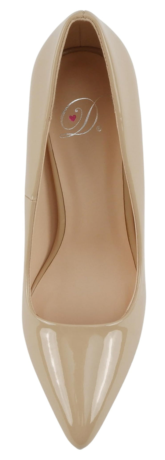 SCHEME-S Beige Patent Delicious-4