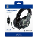 Nacon Stereo Gaming Headset V3 zöld terepmintás PS4