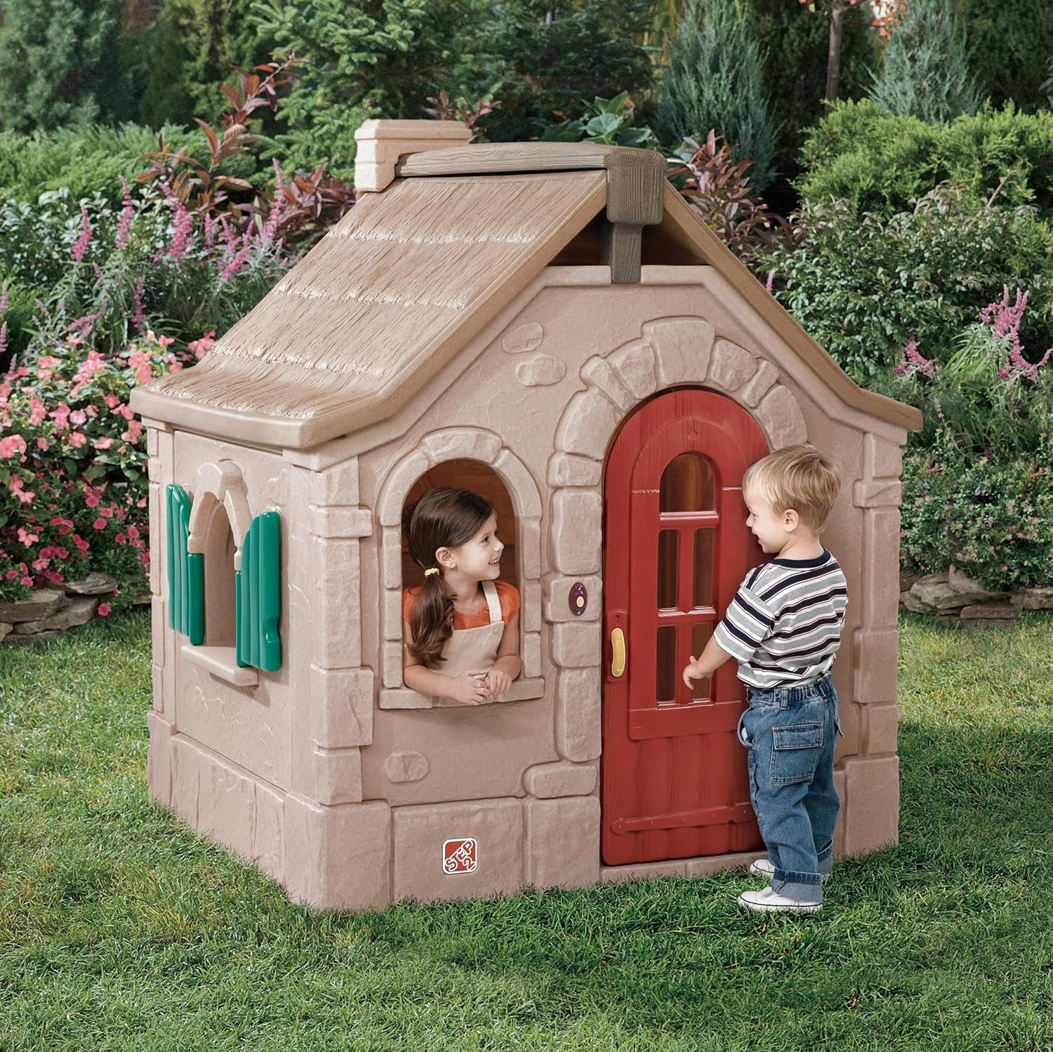 Storybook Cottage Playhouse Indoor Outdoor Durable