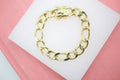10mm Diamond Cut Figaro Chain (I364)