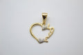 Gold Filled Heart Love-0