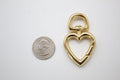 18K Gold Filled Heart Latch (XX13)