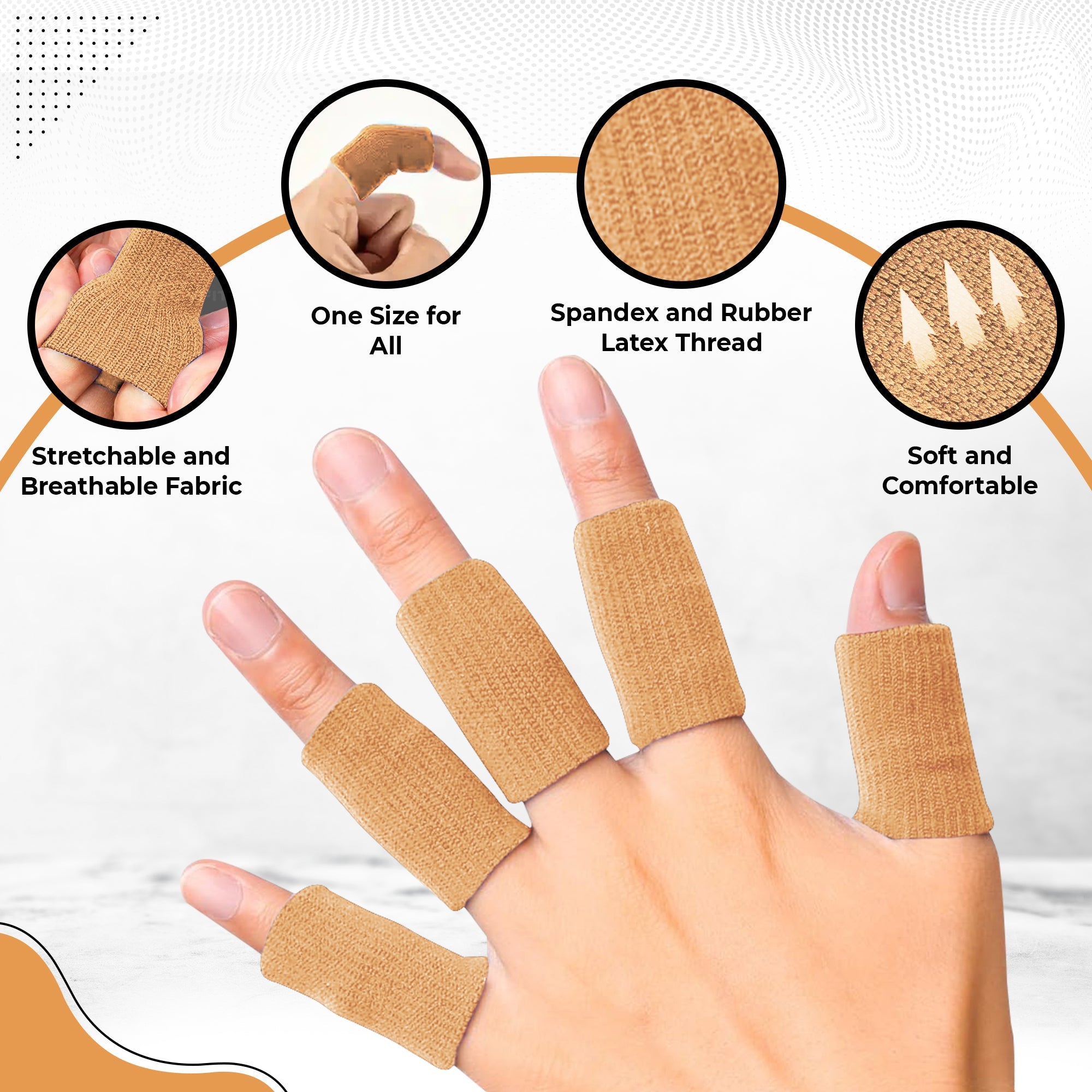 Finger Sleeves by KM Sports: Ultimate Protection for Active Hands