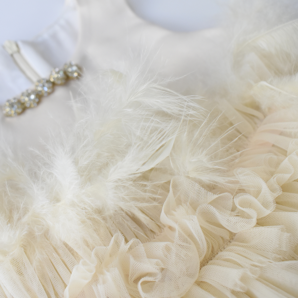 Feather Frida Girls Dress