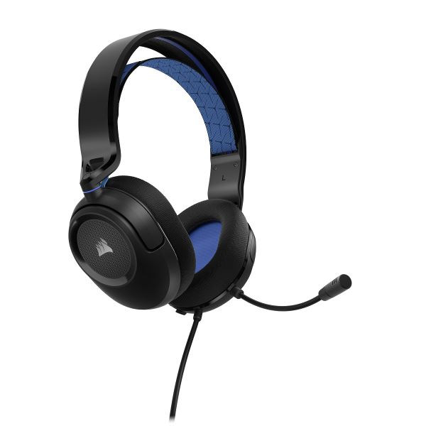 Corsair HS35 V2 kék gaming fejhallgató stereo