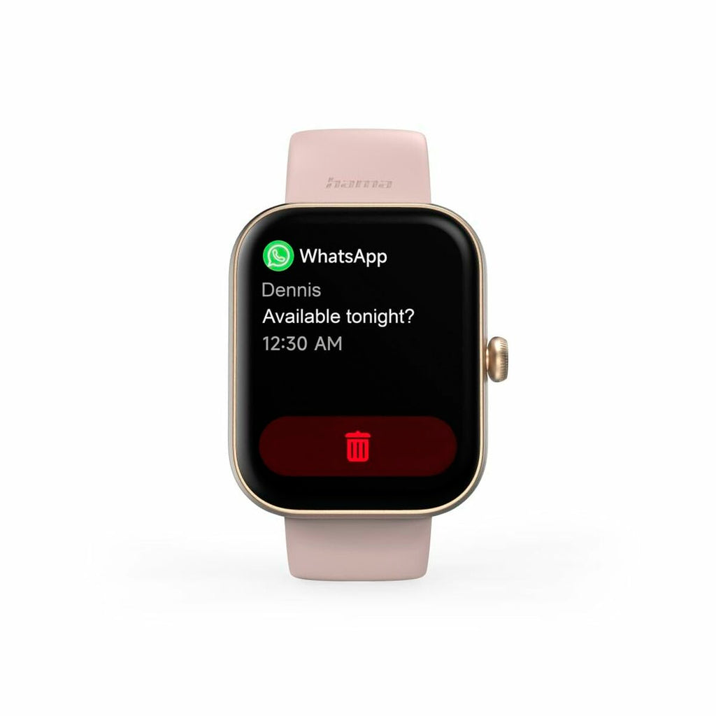 Smartwatch Hama 00178615 FIT WATCH 5000 Pink Rose Gold 1,65"