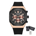 MEGIR Fashion Sport Military Watches for Men Luxury Quartz Wristwatch Silicone Strap Waterproof Date Clock 24-hour Reloj Hombre 2215