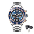 MEGIR Men Watch with Chronograph Fashion Quartz Military Waterproof Calendar Business Casual Wristwatches Clock Montre Homme 2226