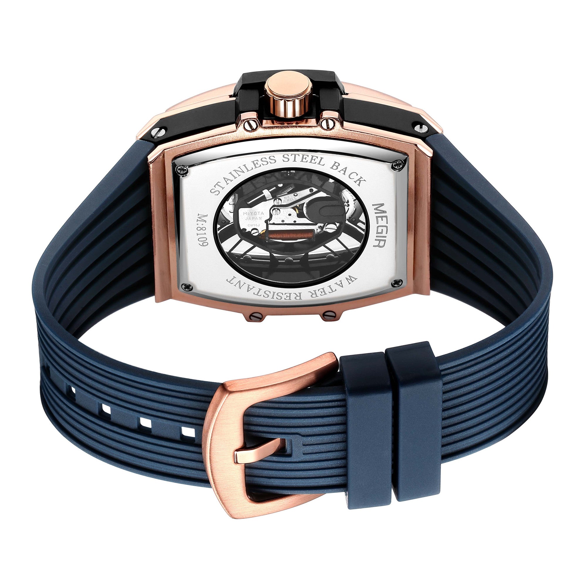 MEGIR Brand Luxury Quartz Watch for Men Fashion Military Sports Watches Waterproof Luminous Clock Wristwatch Reloj Hombre 8109