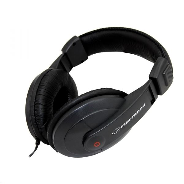Căști stereo Esperanza REGGAE EH120 negre (EH120)
