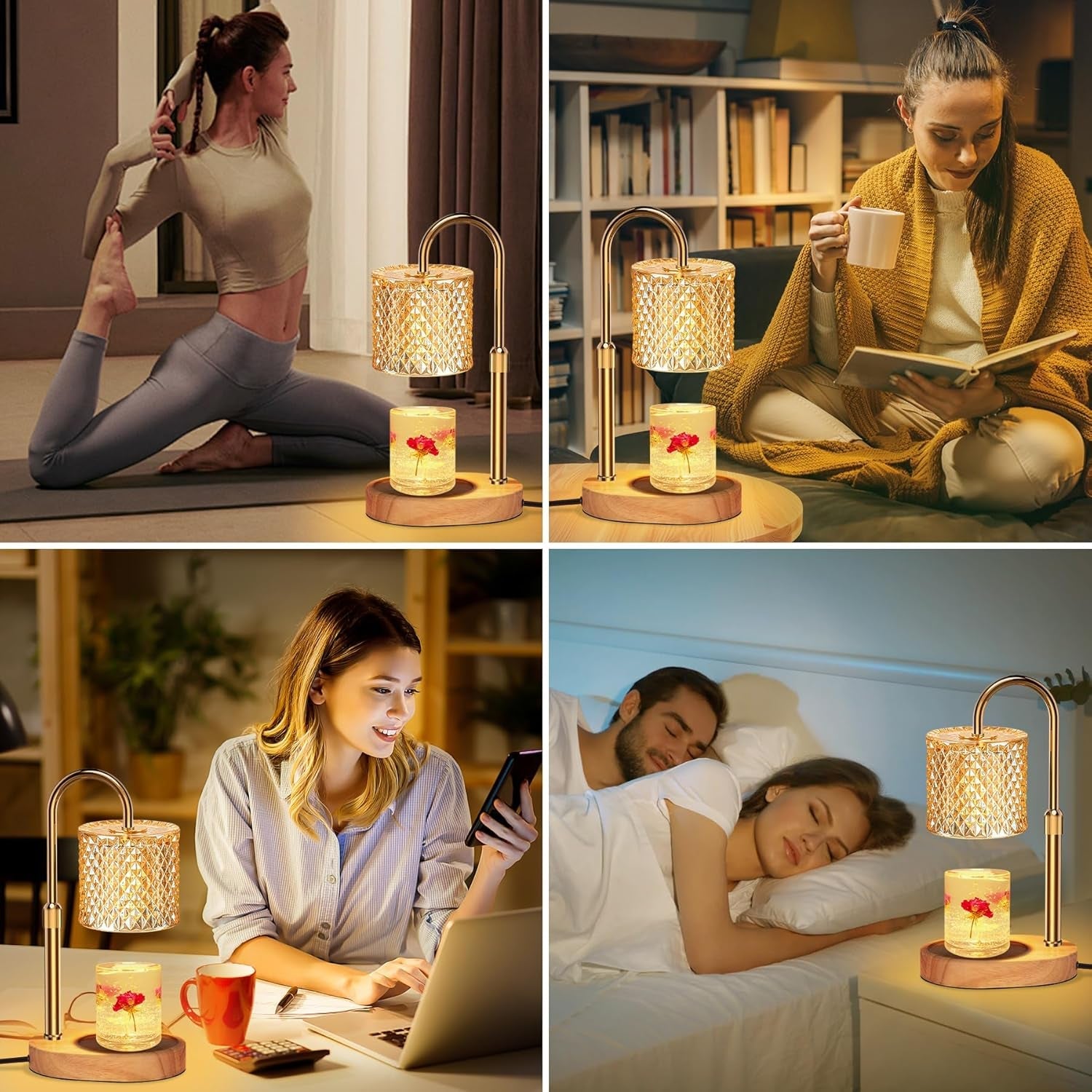 Height Adjustable Candle Warmer Lamp Dimmer Control-4