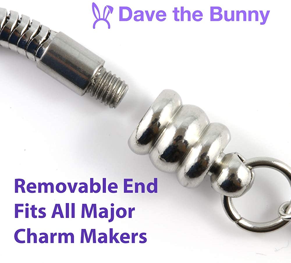Golf Bracelet | Club Golf Ball Stainless Steel Snake Chain Charm Bracelet