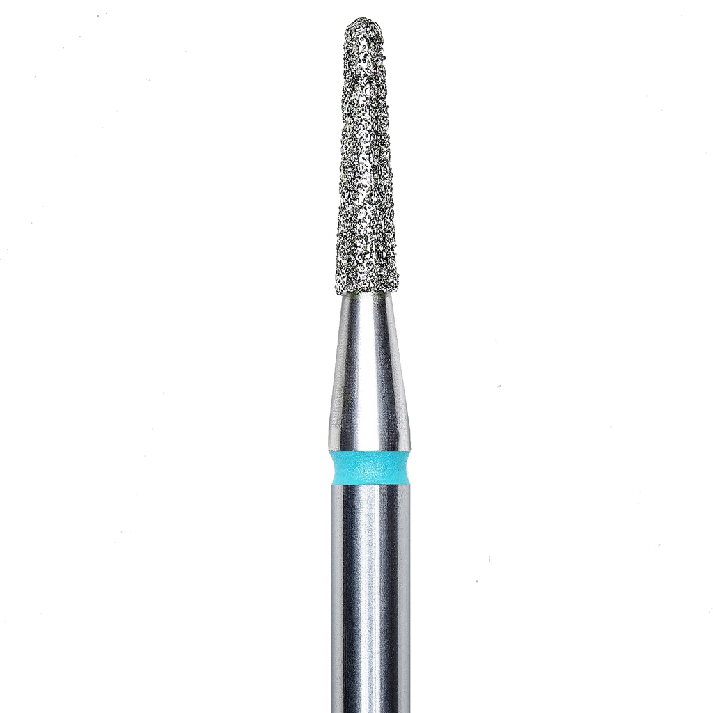 DIAMOND NAIL DRILL BIT, "FRUSTUM", BLUE, HEAD DIAMETER 1.8/8MM (FA70B018/8) - STALEKS™