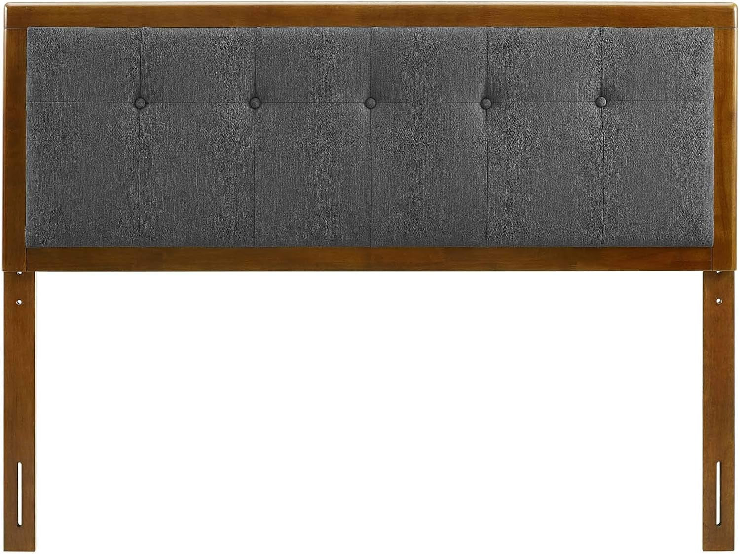 Modern Tufted Queen Headboard with Foam Padding