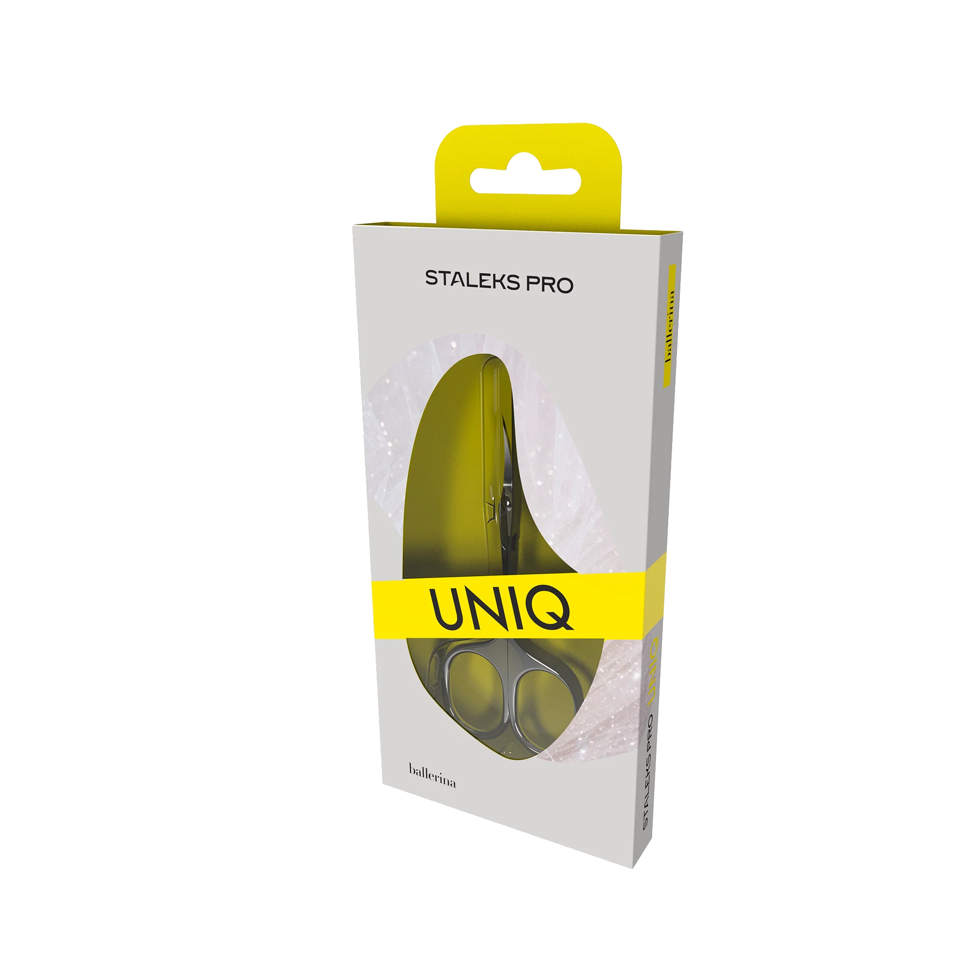 Professional Cuticle Scissors "Ballerina" UNIQ 10 TYPE 3 -SQ-10/3- STALEKS-2