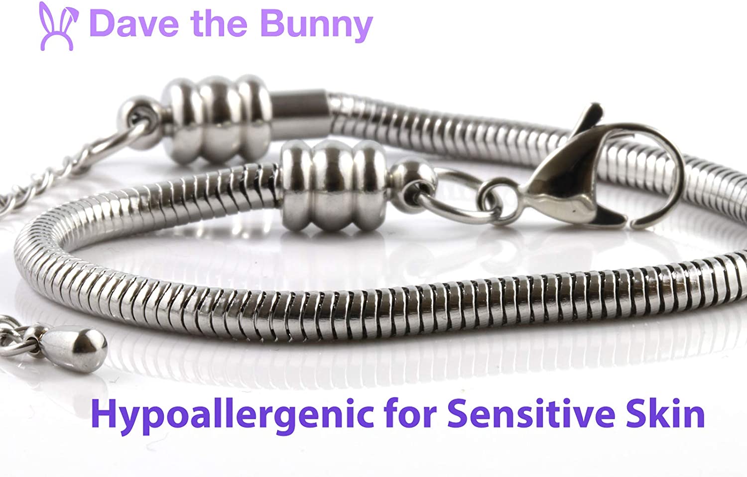 Golf Bracelet | Club Golf Ball Stainless Steel Snake Chain Charm Bracelet