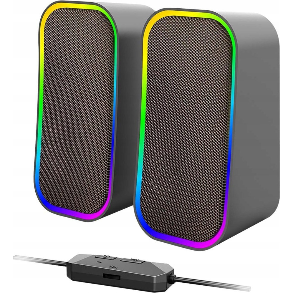 Speedlink TOKEN RGB Gaming Stereo Hangszóró 6W Fekete