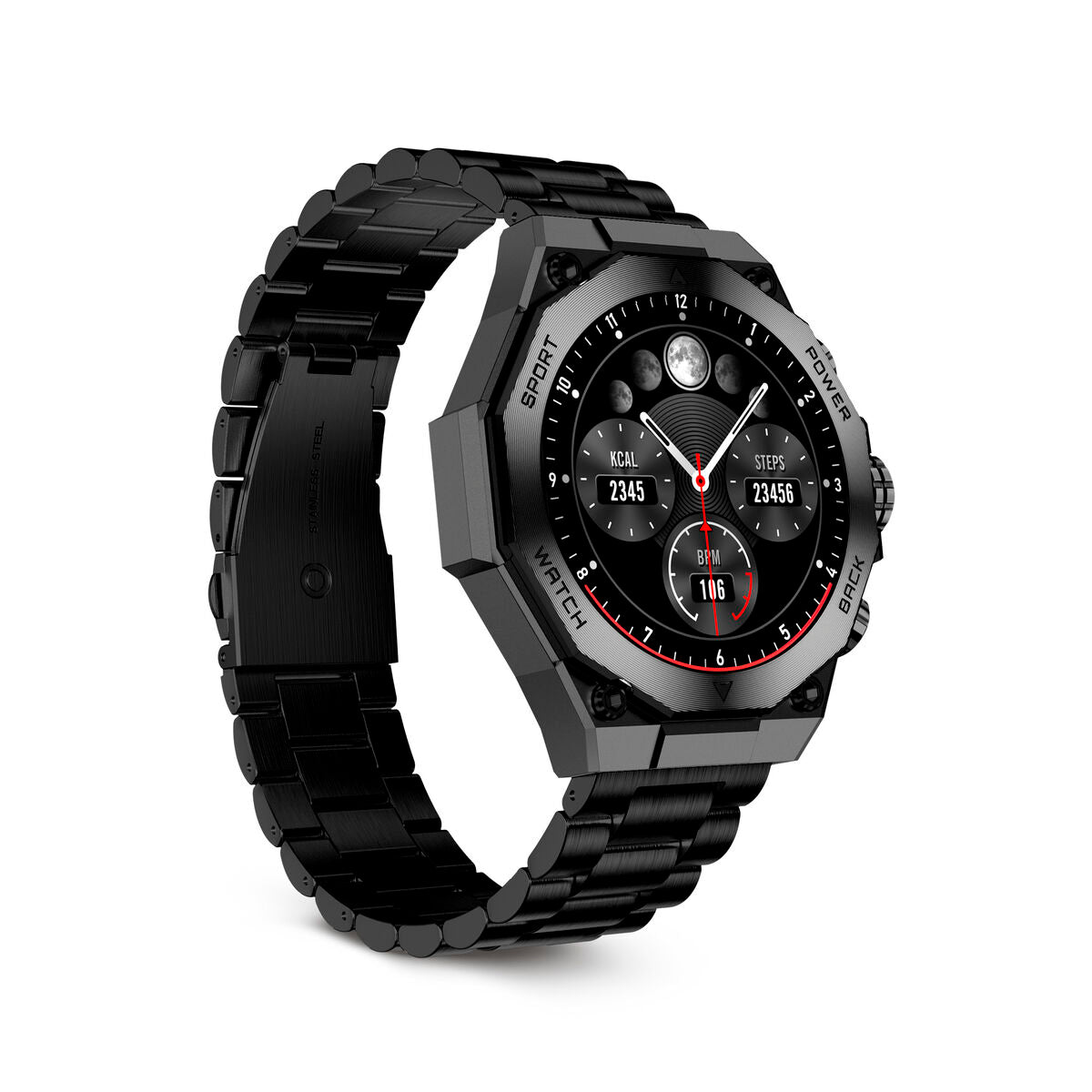 Smartwatch KSIX Titanium Black 1,43"