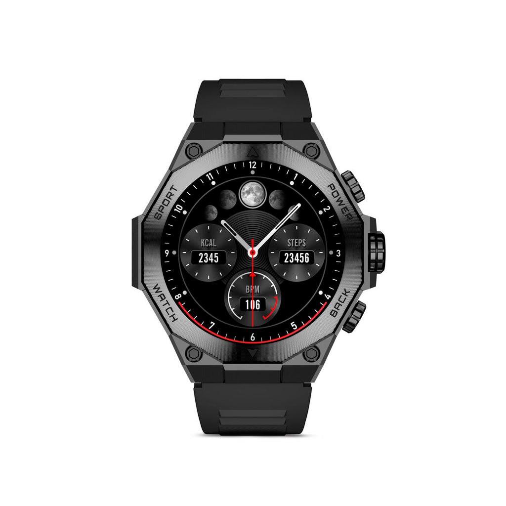 Smartwatch KSIX Titanium Black 1,43"