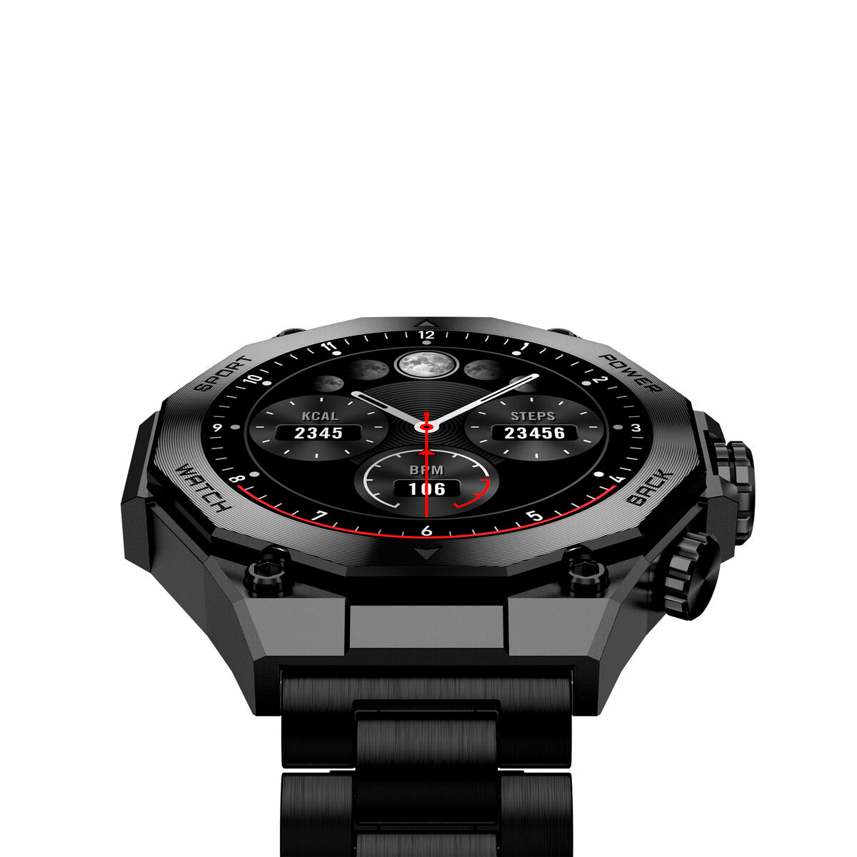 Smartwatch KSIX Titanium Black 1,43"