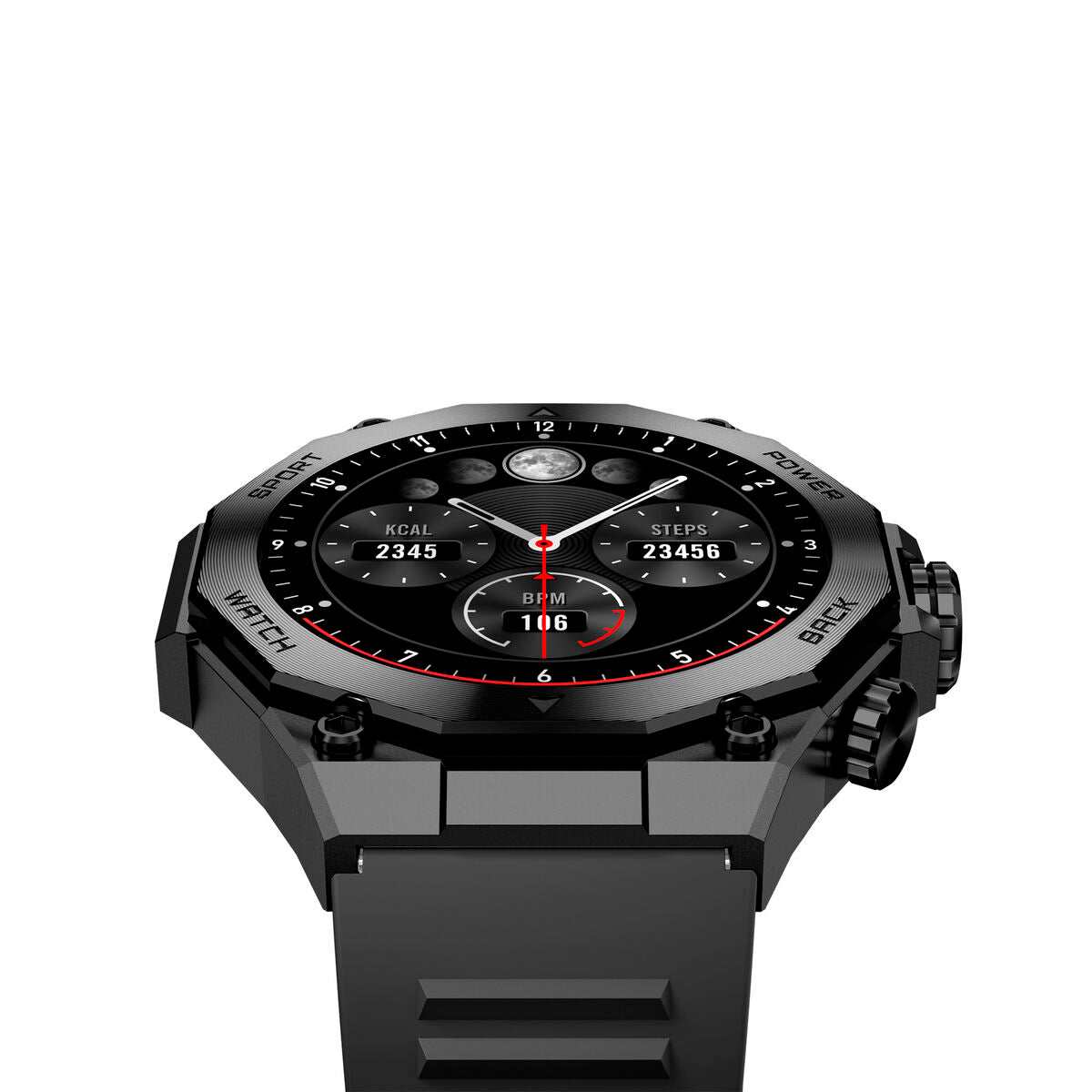 Smartwatch KSIX Titanium Black 1,43"
