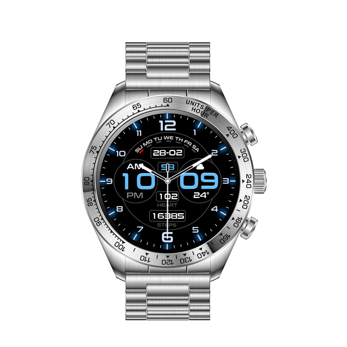 Smartwatch KSIX KSIX Elite Silver 1,43"