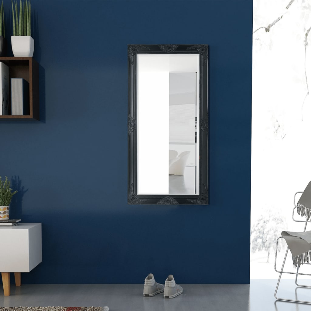 vidaXL Wall Mirror Baroque Hanging Wall Mirror Decor for Bedroom Living Room-3
