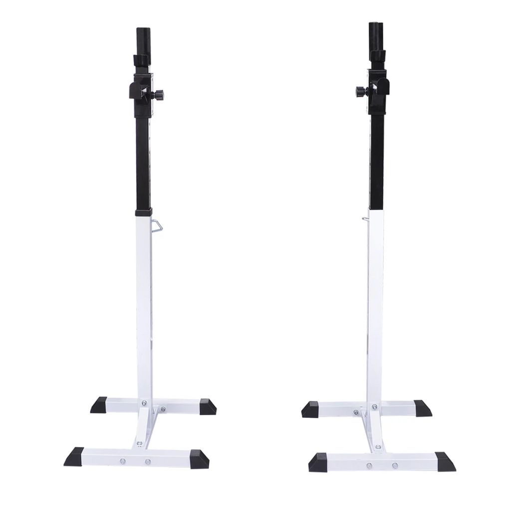 vidaXL Squat Barbell Rack Set