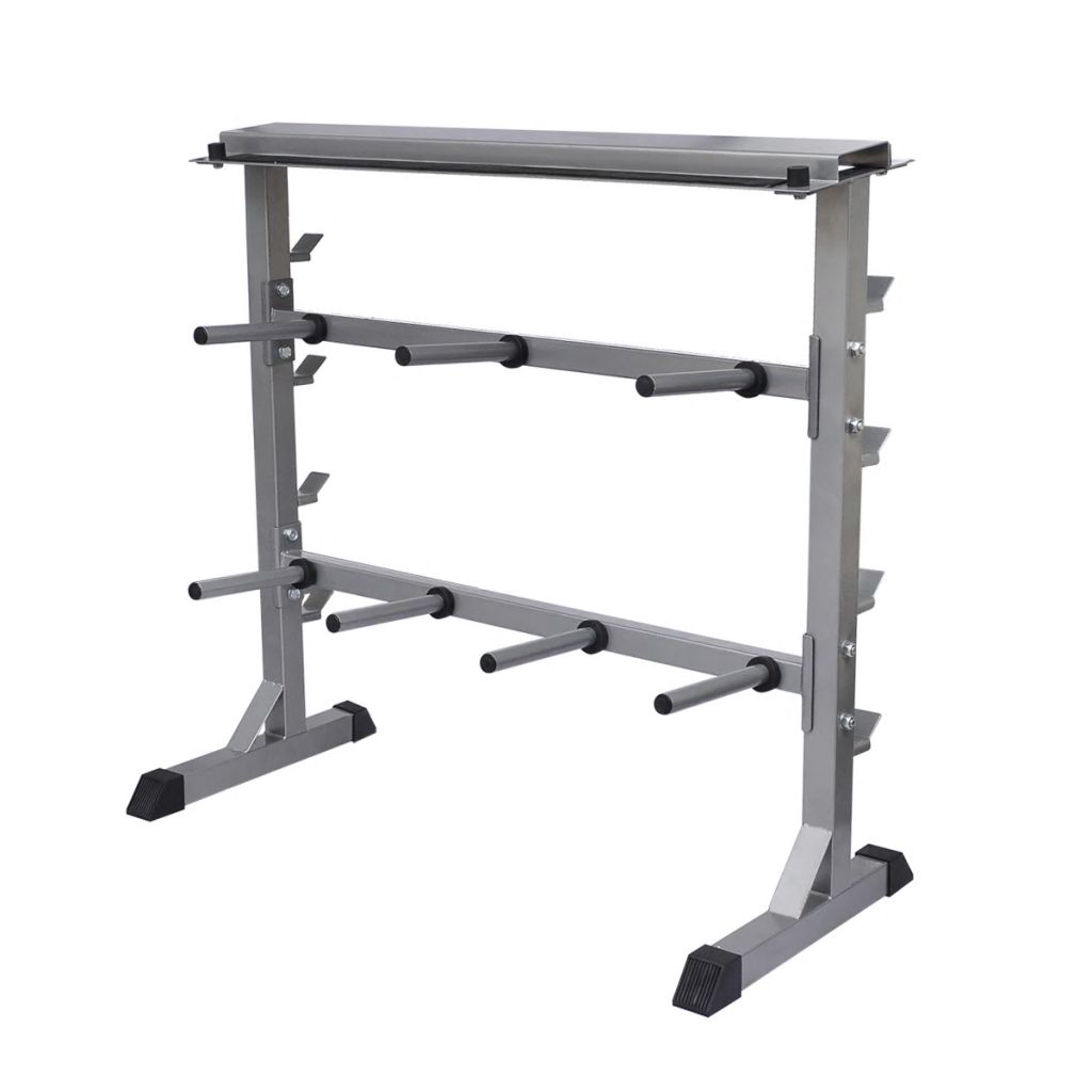 vidaXL Dumbbell Barbell Rack