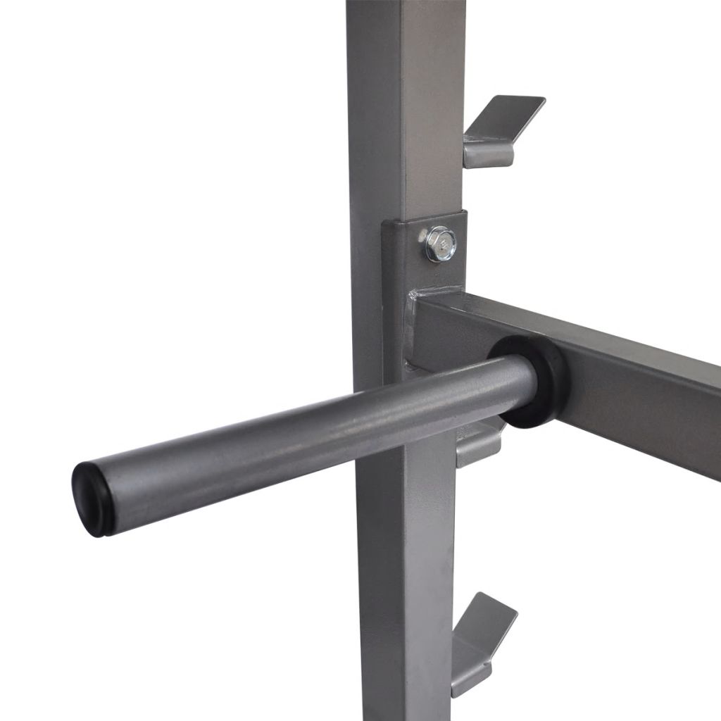 vidaXL Dumbbell Barbell Rack