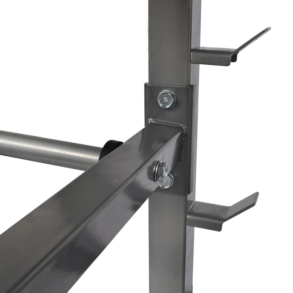 vidaXL Dumbbell Barbell Rack