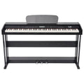 vidaXL 88-Key Digital Piano with Pedals Black Melamine Board