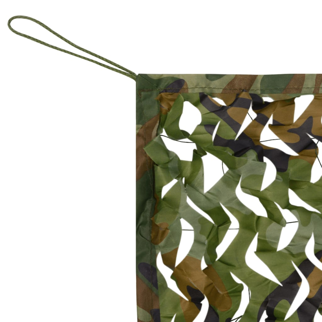 vidaXL Camouflage Net Mesh Net Bulk Roll Decor Hunting Blind with Storage Bag