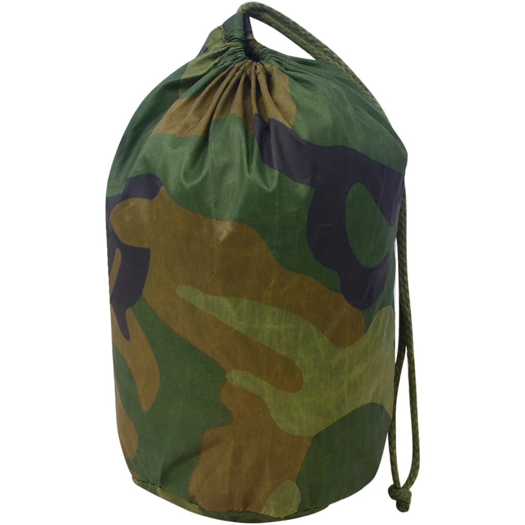 vidaXL Camouflage Net Mesh Net Bulk Roll Decor Hunting Blind with Storage Bag