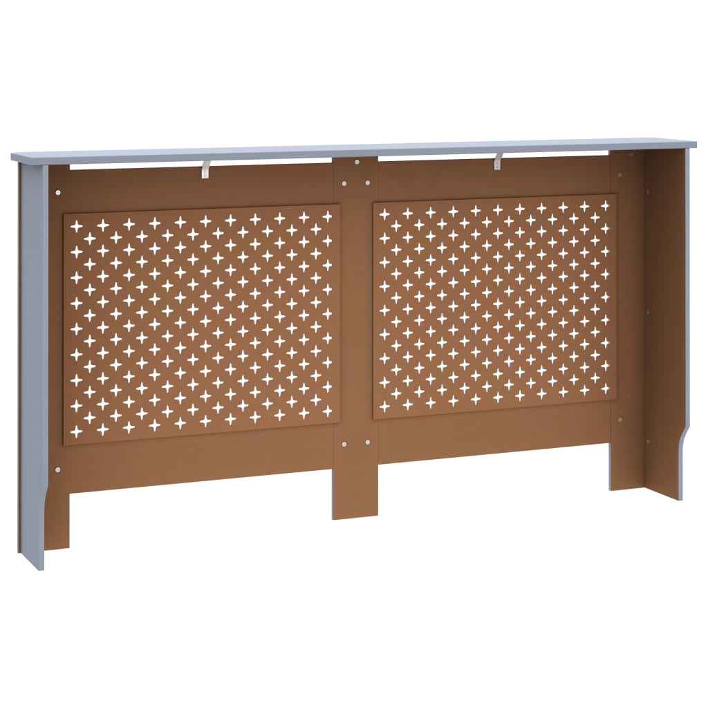 vidaXL Radiator Cover Radiator Guard for Home Office Heater Cabinet Cover MDF-2